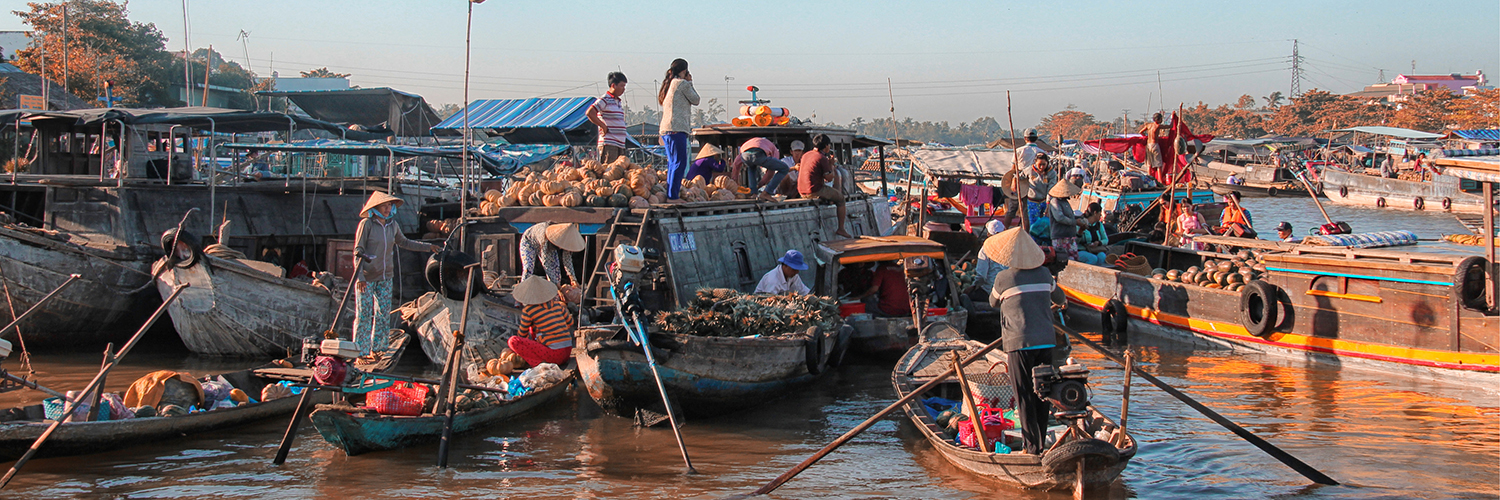 Alles im Fluß - Mekong Delta