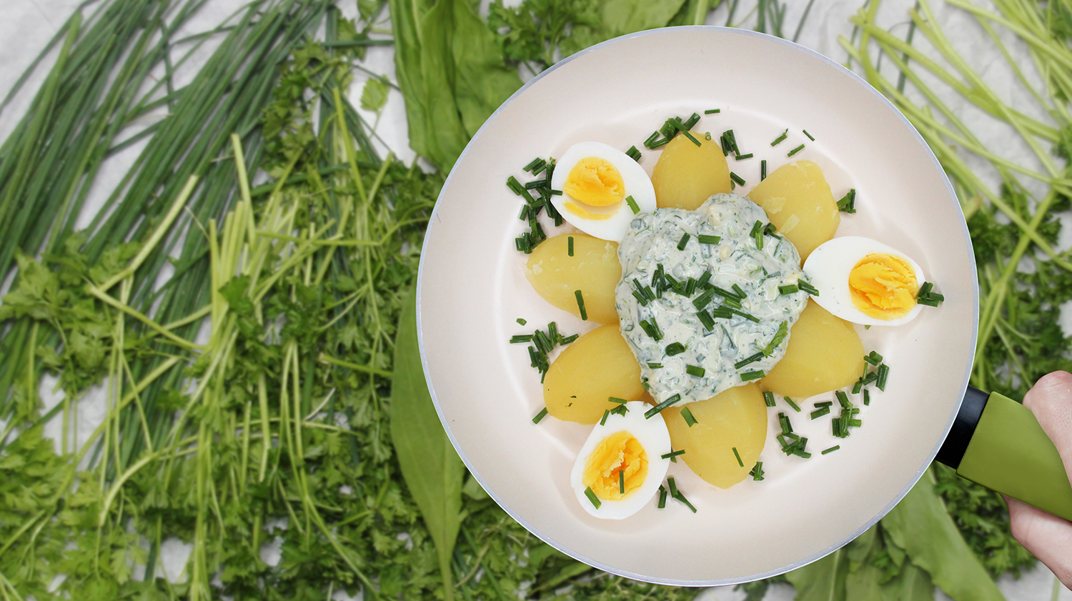 Grüne Soße Foodblog Pfannenliebling