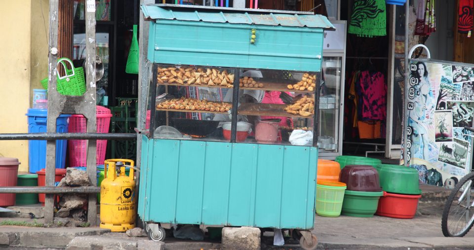 Brotstand in Colombo