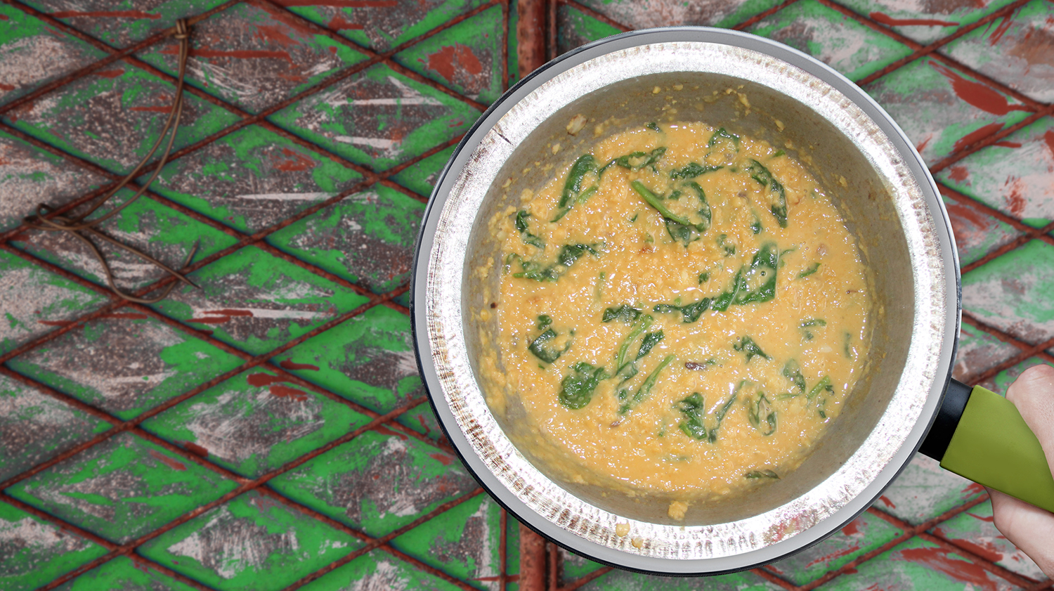 Dhal-Spinat-Curry